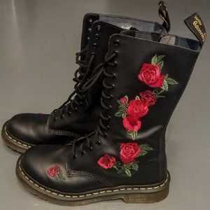 Dr. Martens Vonda 14-eye Lace-Up Boots